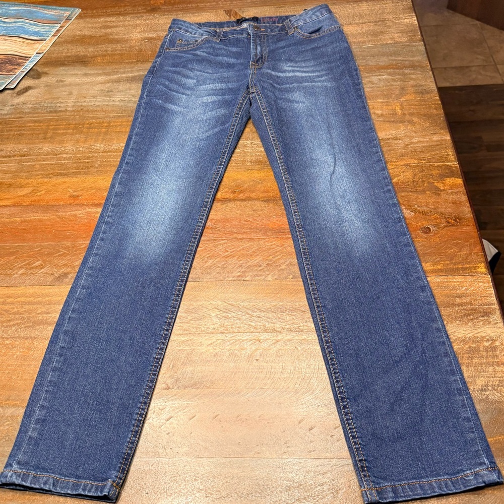 7 For All Mankind Dark Blue Denim Jeans